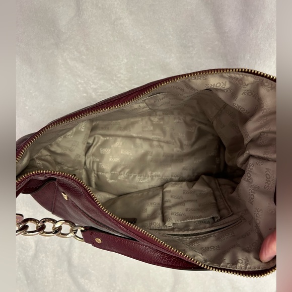 Michael Kors Handbag Burgundy color - Picture 3 of 11